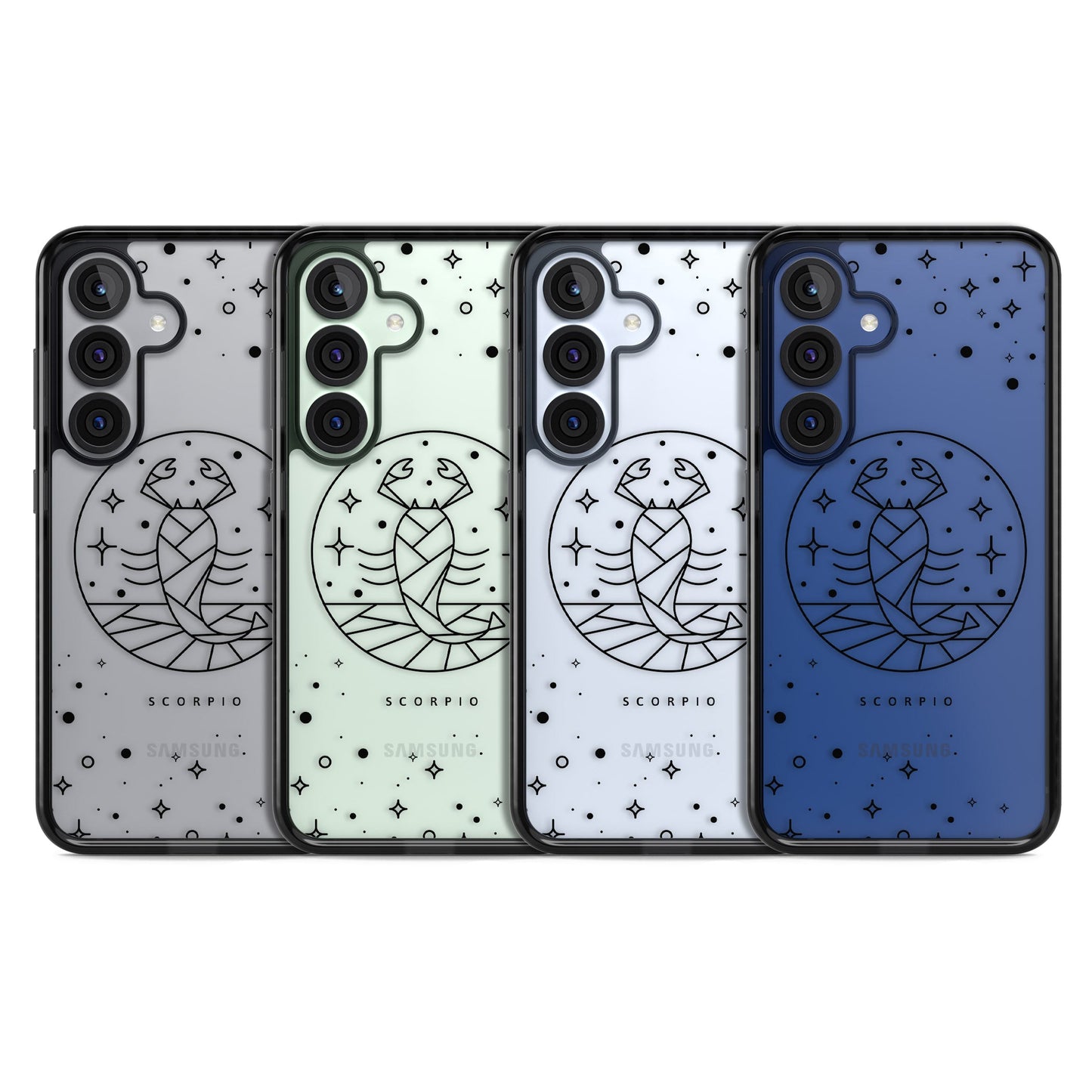 Emblème du Scorpion - Design Cosmique