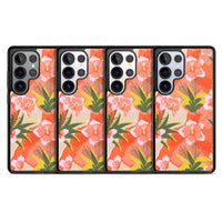 Hawaiian Flowers Abstract Pattern