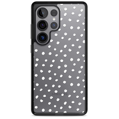 Messy White Dot Pattern