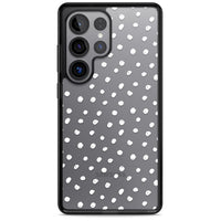 Messy White Dot Pattern