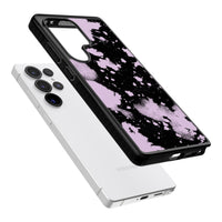 Pink & Black Acid Wash Tie Dye