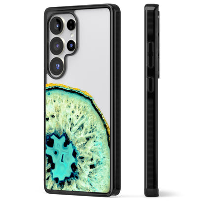 Géode turquoise en cristal