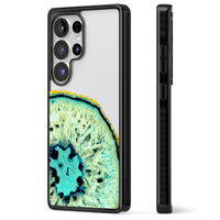 Géode turquoise en cristal