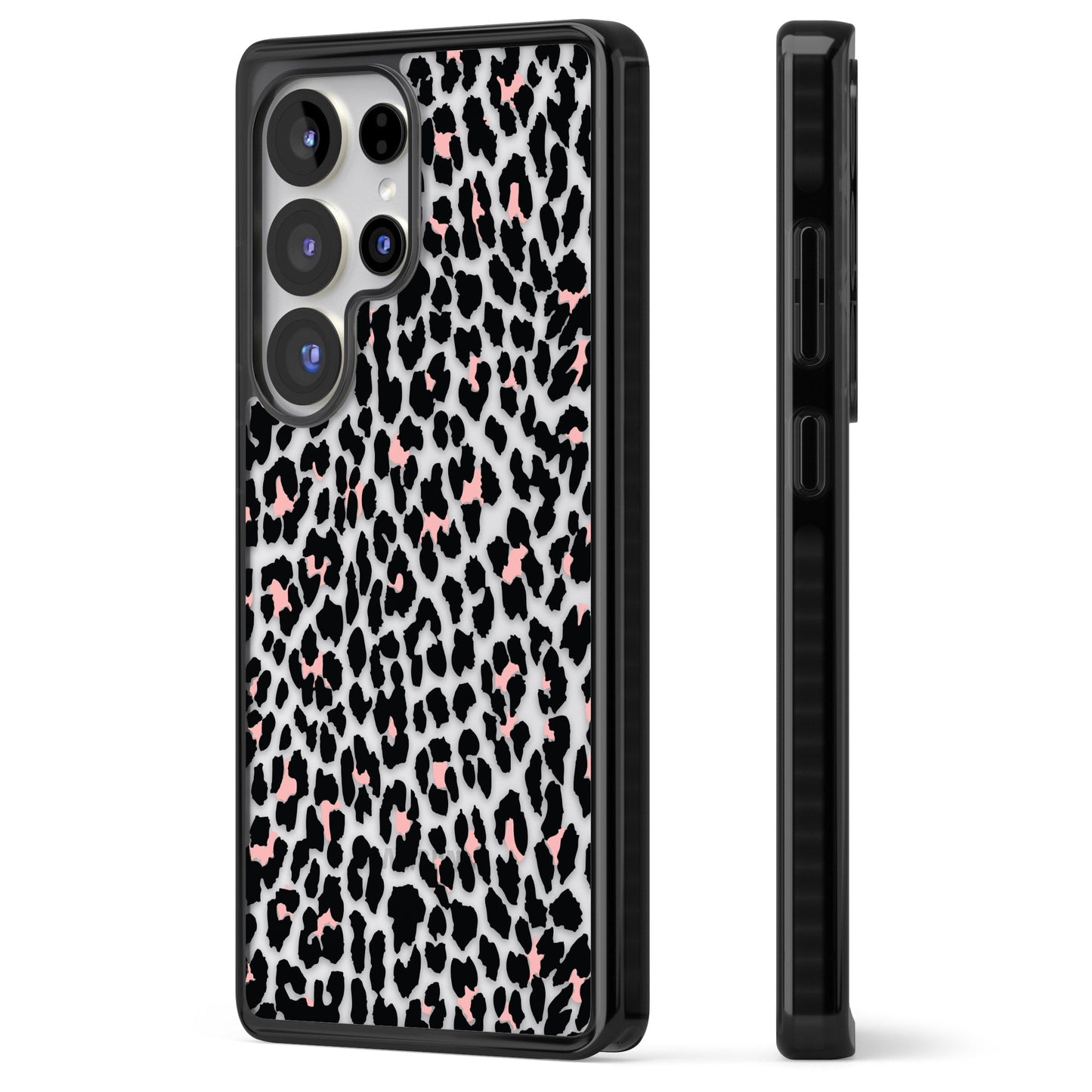 Rosa Leopardenmuster