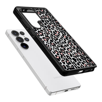 Rosa Leopardenmuster