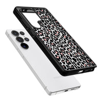 Rosa Leopardenmuster