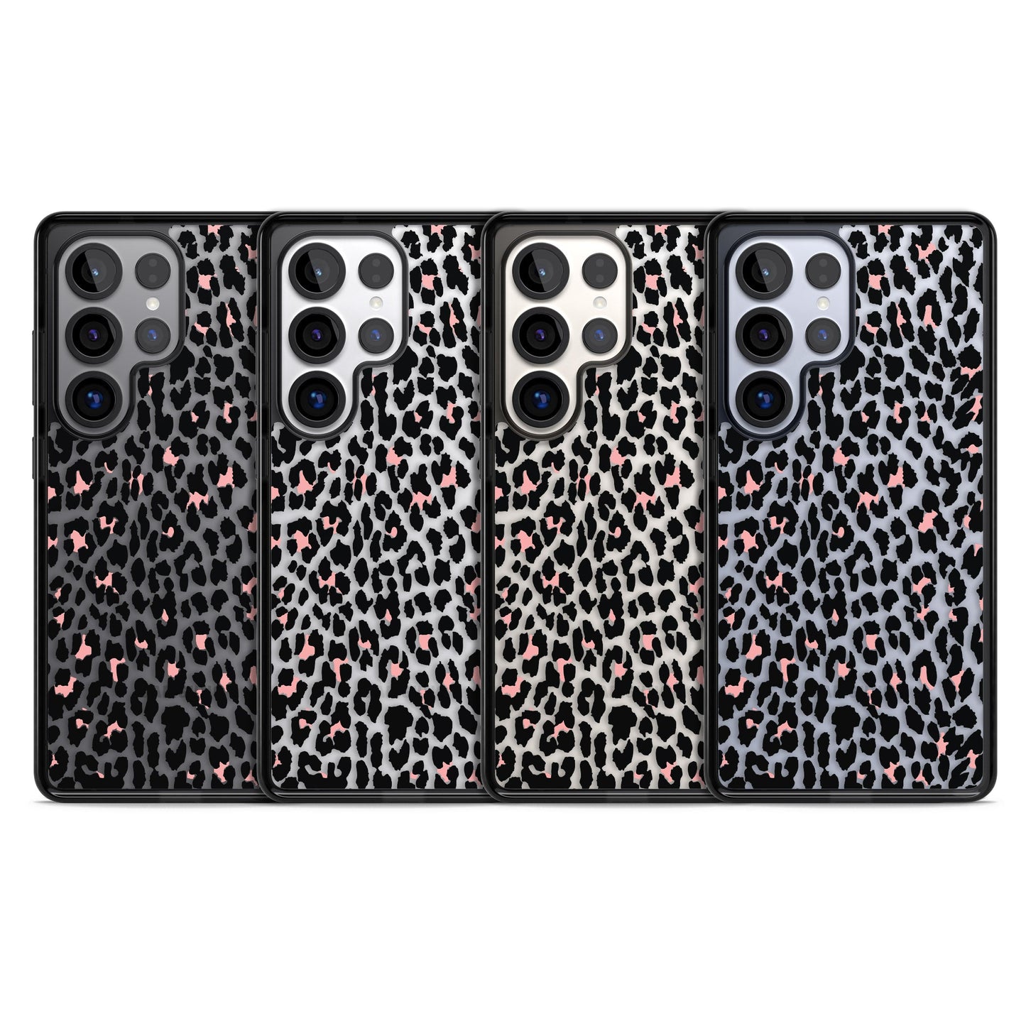 Rosa Leopardenmuster