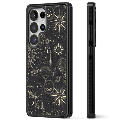 Kosmische Sonnen und Planeten