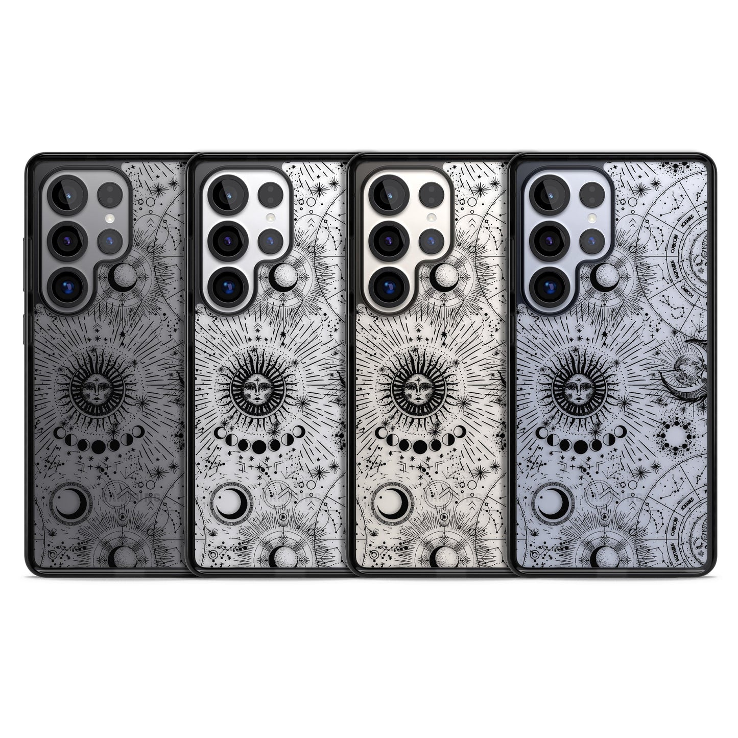 Soleils et Zodiaque Carte solaire