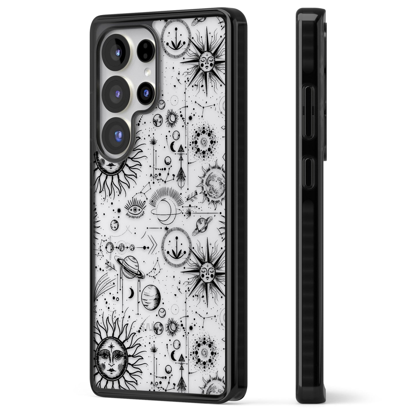 Cosmic Sun & Planets Zodiac