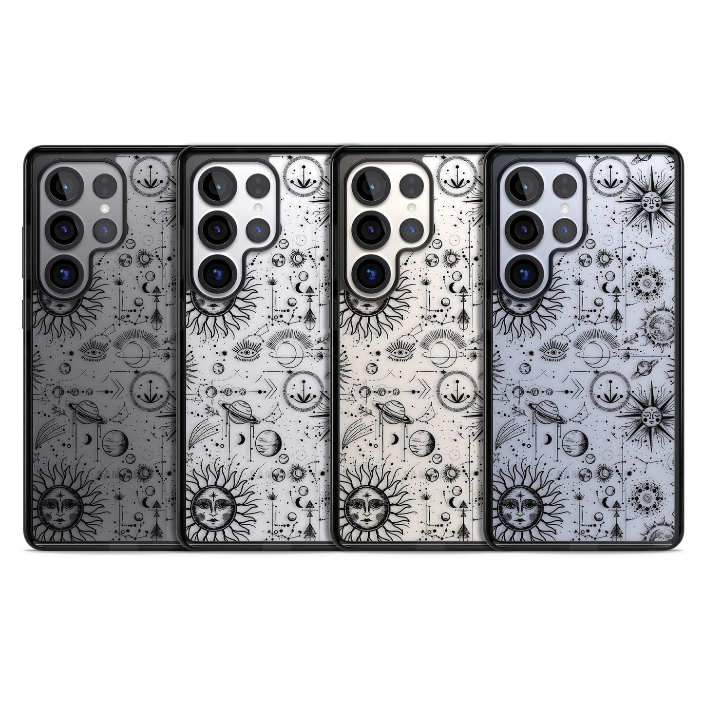 Cosmic Sun & Planets Zodiac