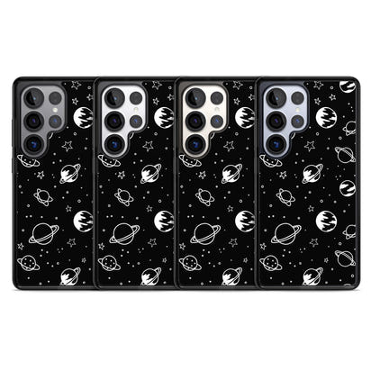 Cosmic Sketch White Black