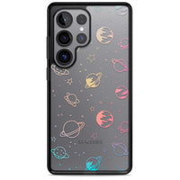 Pastellfarbenes Weltraumuniversum