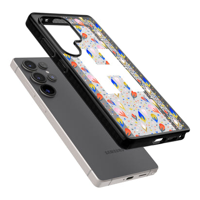 Personalised Abstract Floral Initial