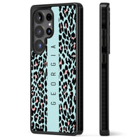 Léopard bleu personnalisé