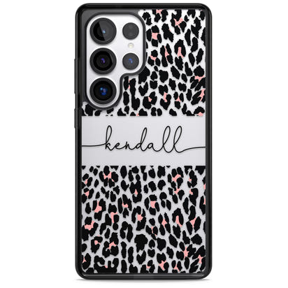 Personalised Cursive Leopard Spots