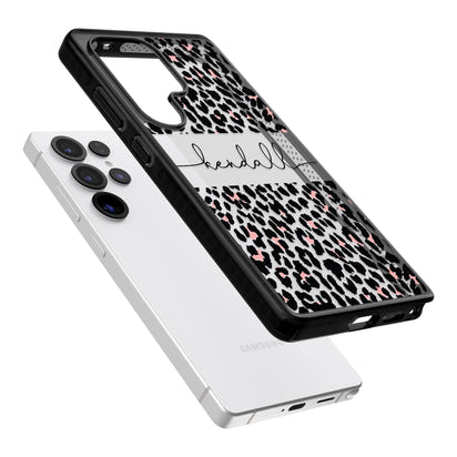 Personalised Cursive Leopard Spots