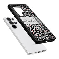 Personalised Cursive Leopard Spots