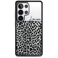 Personalised Seafoam Leopard