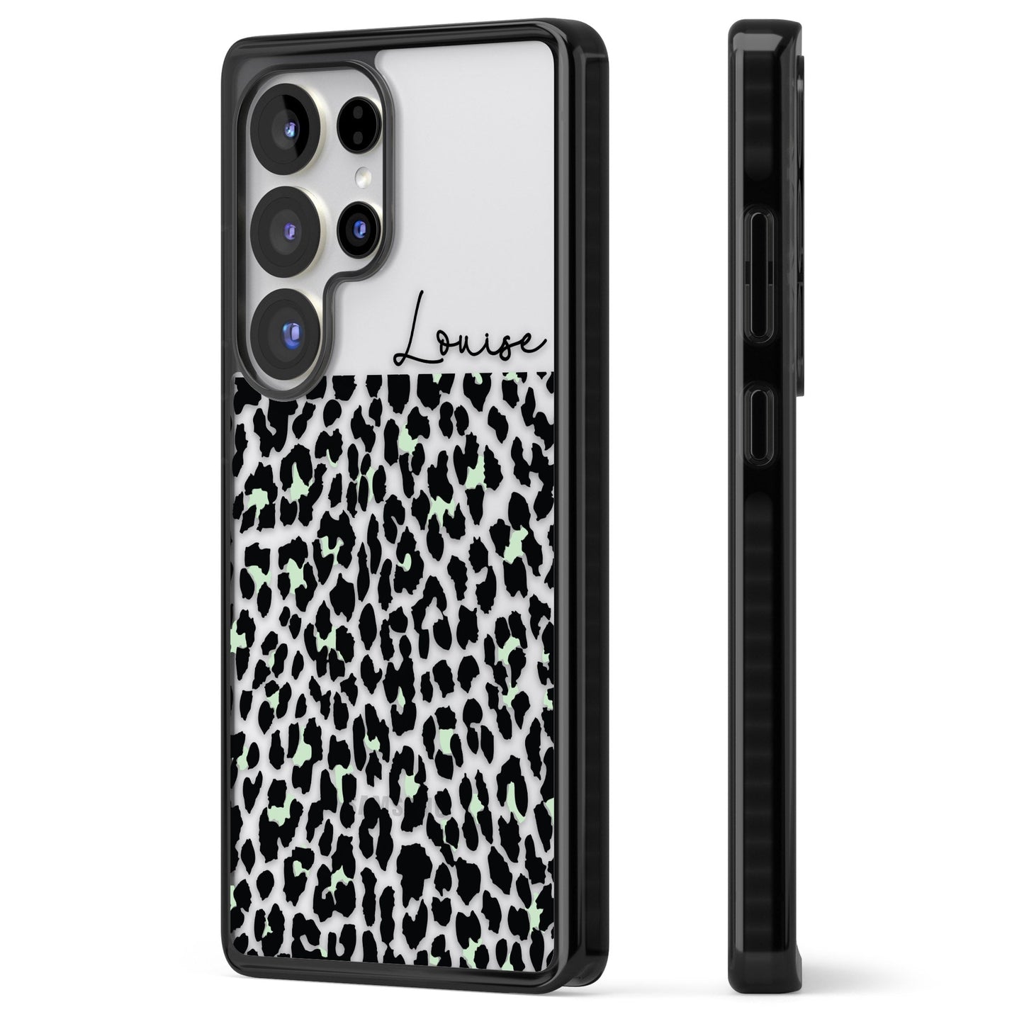 Personalised Seafoam Leopard