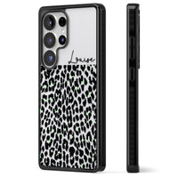 Personalised Seafoam Leopard