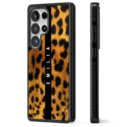 Personalisierter Leopardendruck