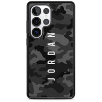 Personalised Black Camouflage Name