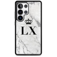 Personalised Initial Crown Marble