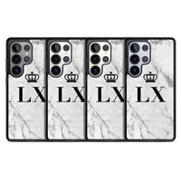 Personalised Initial Crown Marble