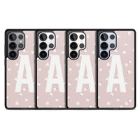 Personalised Pink Daisy Initial