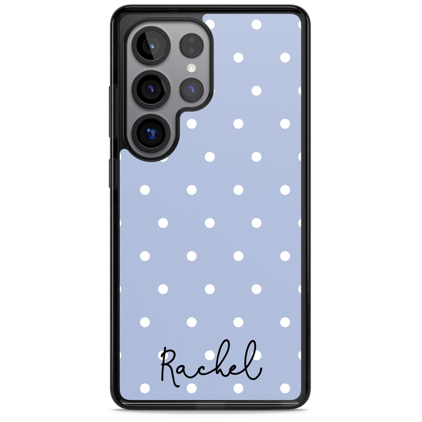 Personalised Simple Light Blue Dots