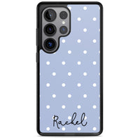 Personalised Simple Light Blue Dots