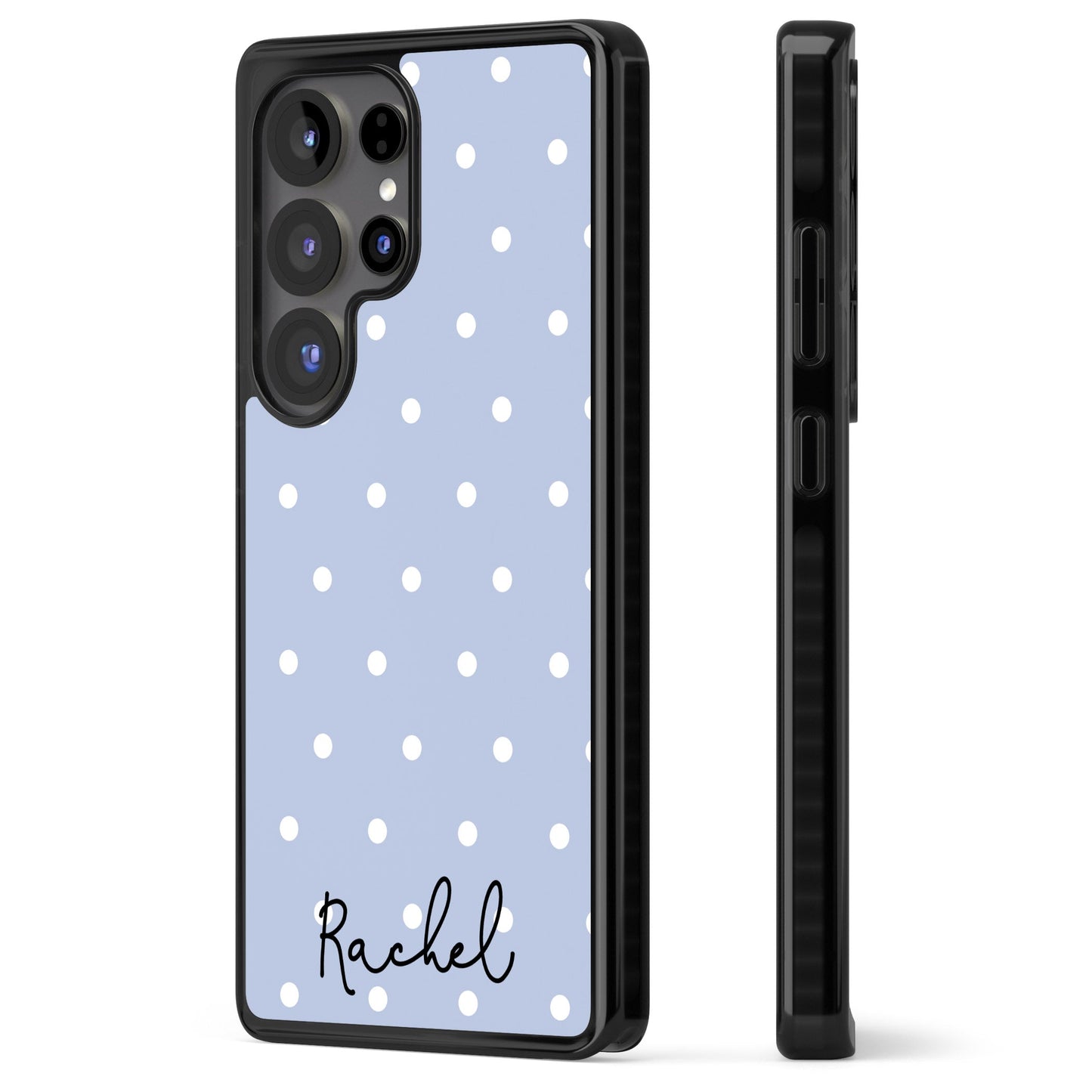 Personalised Simple Light Blue Dots