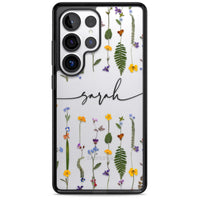 Chaîne de fleurs sauvages personnalisée