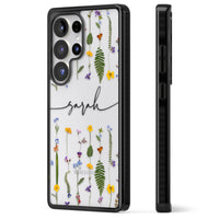 Chaîne de fleurs sauvages personnalisée