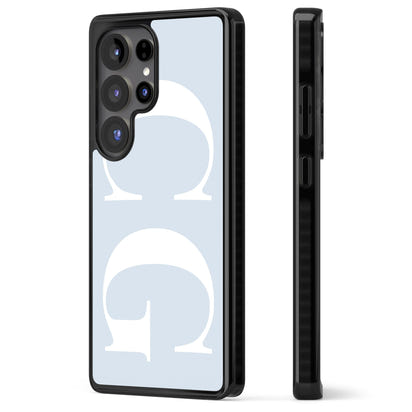 Personalised White & Blue Green Letters