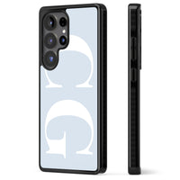 Personalised White & Blue Green Letters