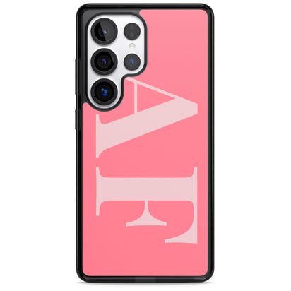 Personalised Light & Dark Pink Green Letters