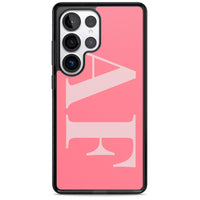 Personalised Light & Dark Pink Green Letters