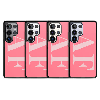 Personalised Light & Dark Pink Green Letters