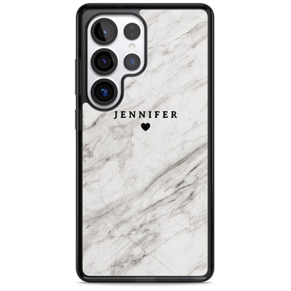 Personalised Light Grey Marble