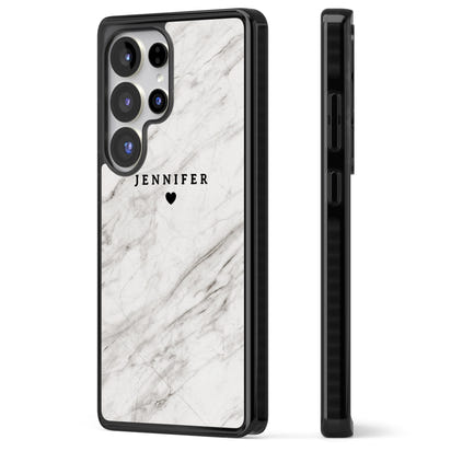 Personalised Light Grey Marble