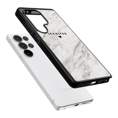 Personalised Light Grey Marble