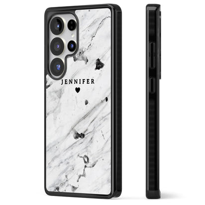 Personalised Marble Heart