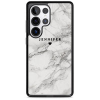 Personalised Classic Grey Marble