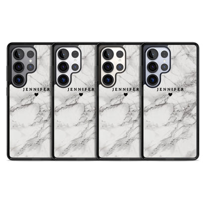 Personalised Classic Grey Marble