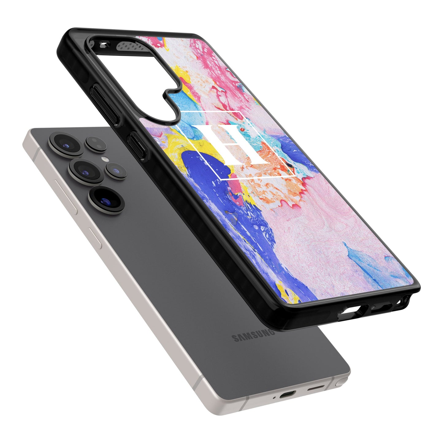 Mélange de marbre pastel personnalisé