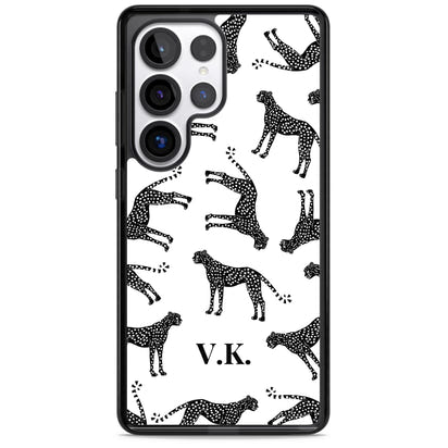 Personalised Black & White Cheetah Pattern