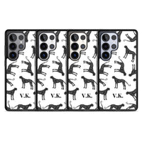 Personalised Black & White Cheetah Pattern