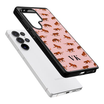 Personalised Pink Safari Tiger Pattern